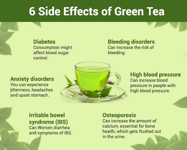 side effect of green tea